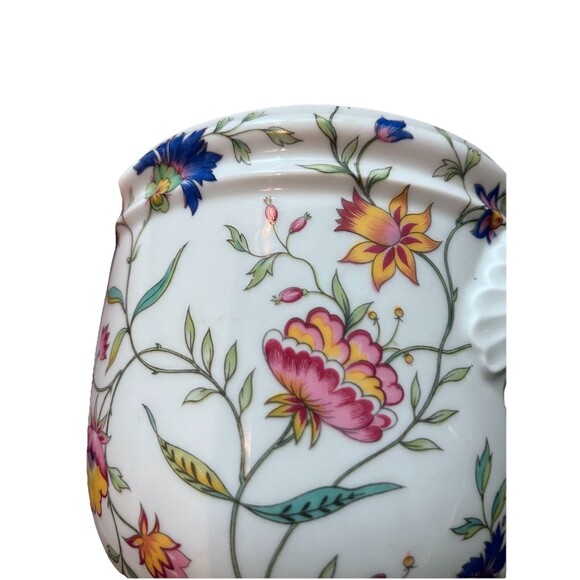 Towle Presents Royale Limoges France Floral Cachepot Adriana French Porcelain - Picture 7 of 7